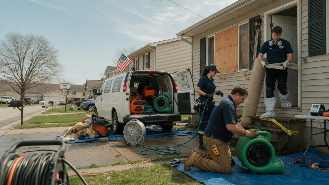 Water Damage Restoration in Rome City, IN near me